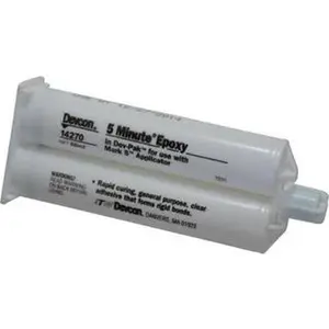 Devcon 2 oz Cartridge Two Part Epoxy 3 to 6 min Working Time, 1,900 psi Shear Strength 14270