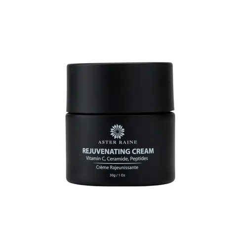Rejuvenating Face Cream with Vitamin C, Ceramides & Peptides for Radiant Skin | Aster Raine Moisturizer Skincare Brightening Gentle