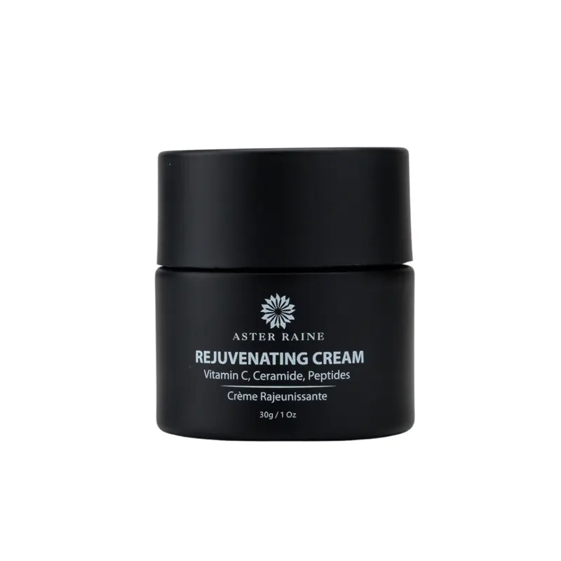 Rejuvenating Face Cream with Vitamin C, Ceramides & Peptides for Radiant Skin | Aster Raine Moisturizer Skincare Brightening Gentle