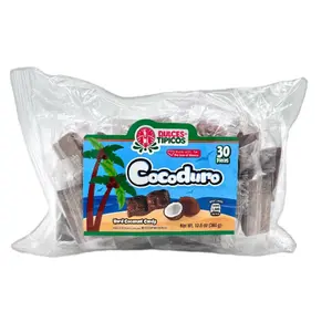 Hard Coconut Candy Cocoduro By Dulces Tipicos 30 Pieces