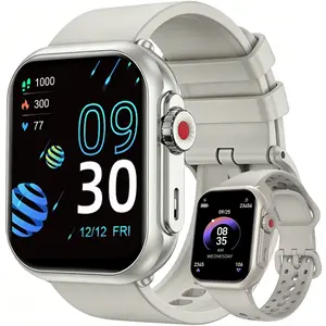 2026 Newest Smart Watch, Bluetooth Calling GPS Smartwatch, 1.85" HD Screen, Custom DIY Watch Faces, 110+ Sports Modes, Heart Rate Blood Monitor, IP68 Waterproof, Fitness Tracker for Men Women fall gift