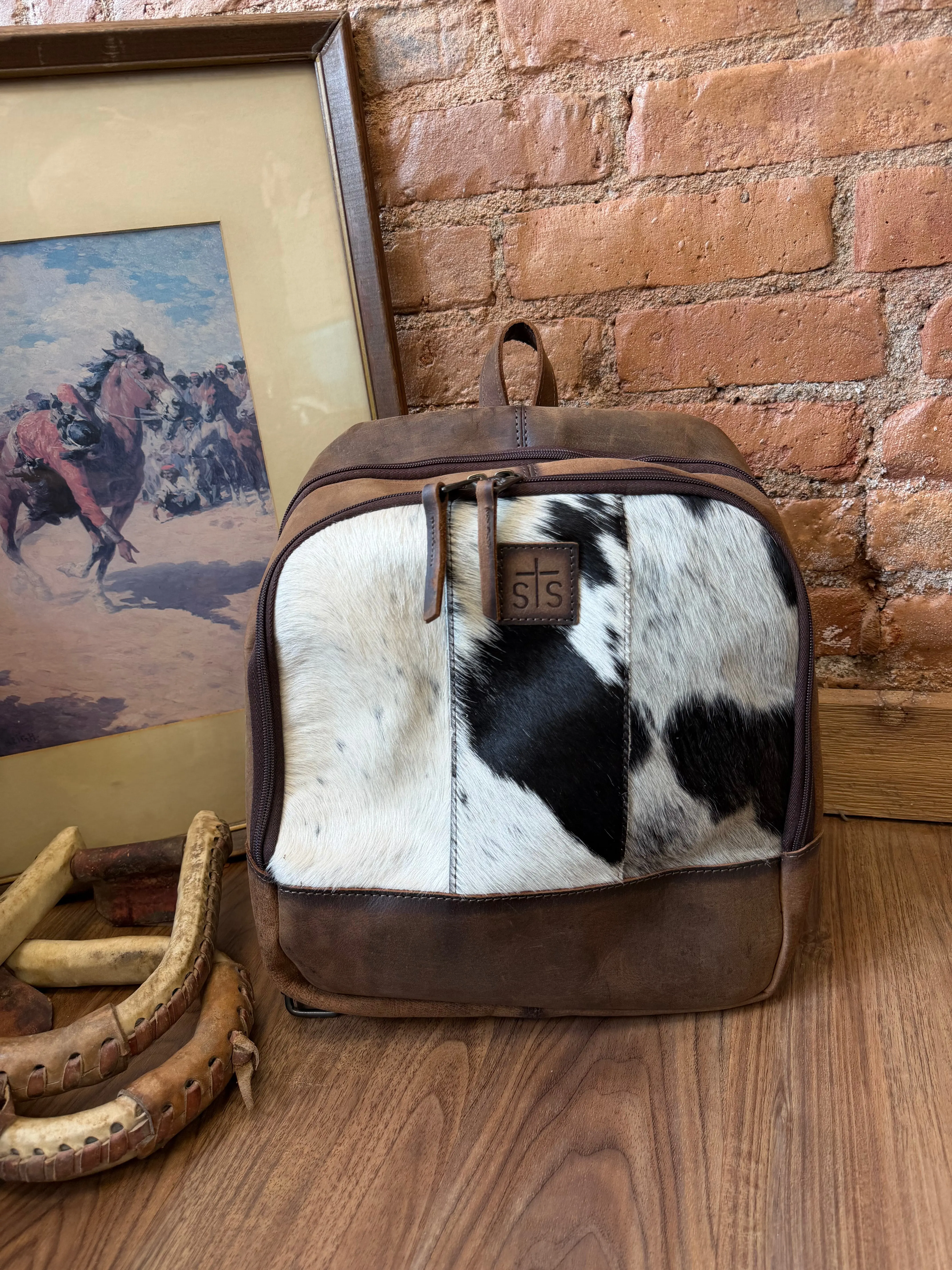 STS Classic Cowhide Mini Backpack STS35947
