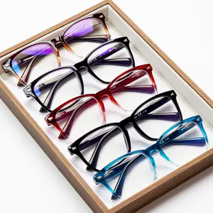 5-Pack Fashionable Blue Light Blocking Reading Glasses, Unisex Featuring lightweight rectangular frames in solid gradient colors with spring hinges Premium blue light blocking lenses effectively relieve eye strain Ideal for reading and computer work