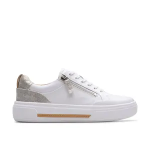 Clarks Womens Hollyhock Zip Sneakers