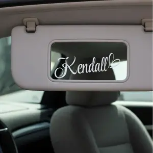 Custom Name with Heart Vinyl Decal