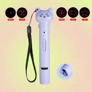 Automatic Cat Laser Pointer Toy Rechargeable with 5 Patterns