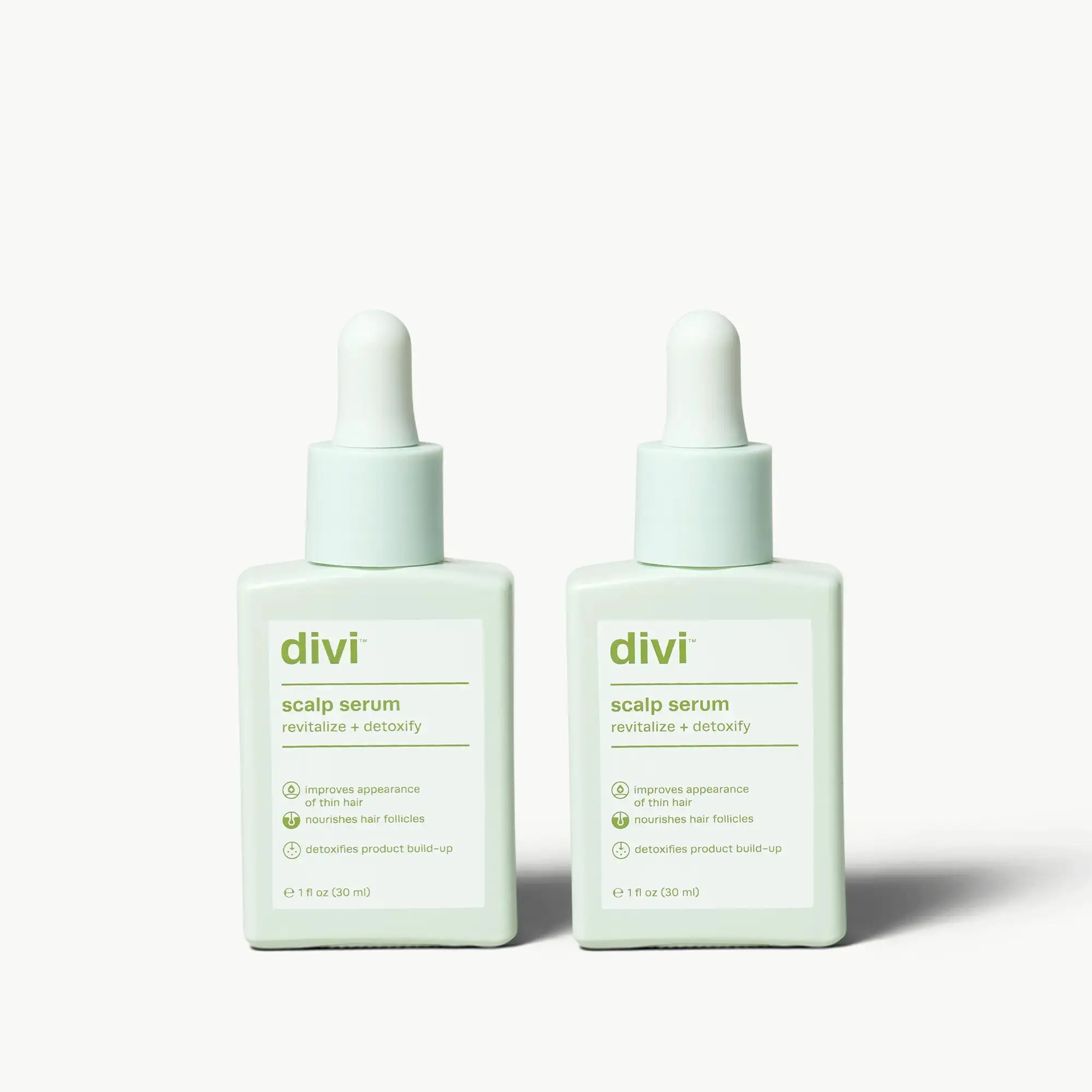 2 Pcs Divi Scalp Serum Duo for Hair Thinning & Scalp Health, 2x 30ml