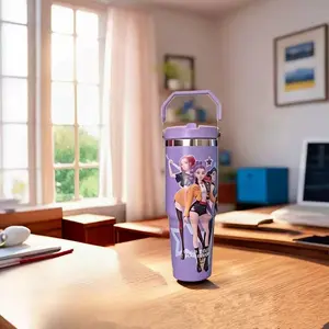 New 30oz Ice King Cup Tumbler 304 Stainless Steel Handheld Car Mug Vacuum Insulated Hunter Gatherer Team Thermal Bottle