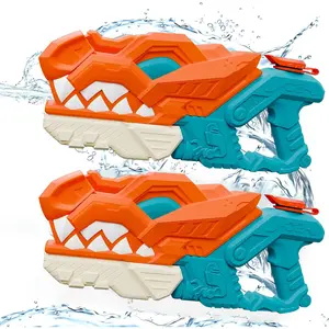 Water Gun for Kids, Dinosuar Squirt Guns Range Up to 8m Powerful Water Blaster for Summer Toys Pool Beach Toys for Kids Ages 4-8-11