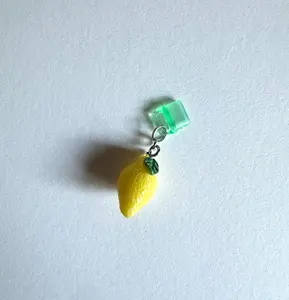 Lemon Squeeze Device Charm