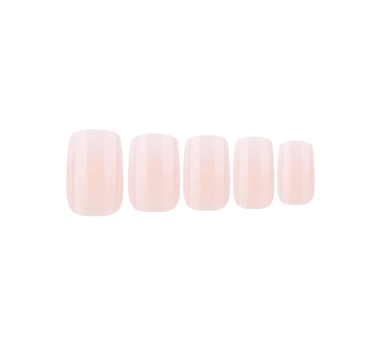 GLOWUP Studio French Tip Press On Nails, Short Oval Fake Nails Press Ons with Nail Glue, Adhesive Tabs, Nail File, Nail glue, Prep Pad, Manicure Stick, 24Pcs, Nude, Spring Women Girl Gift