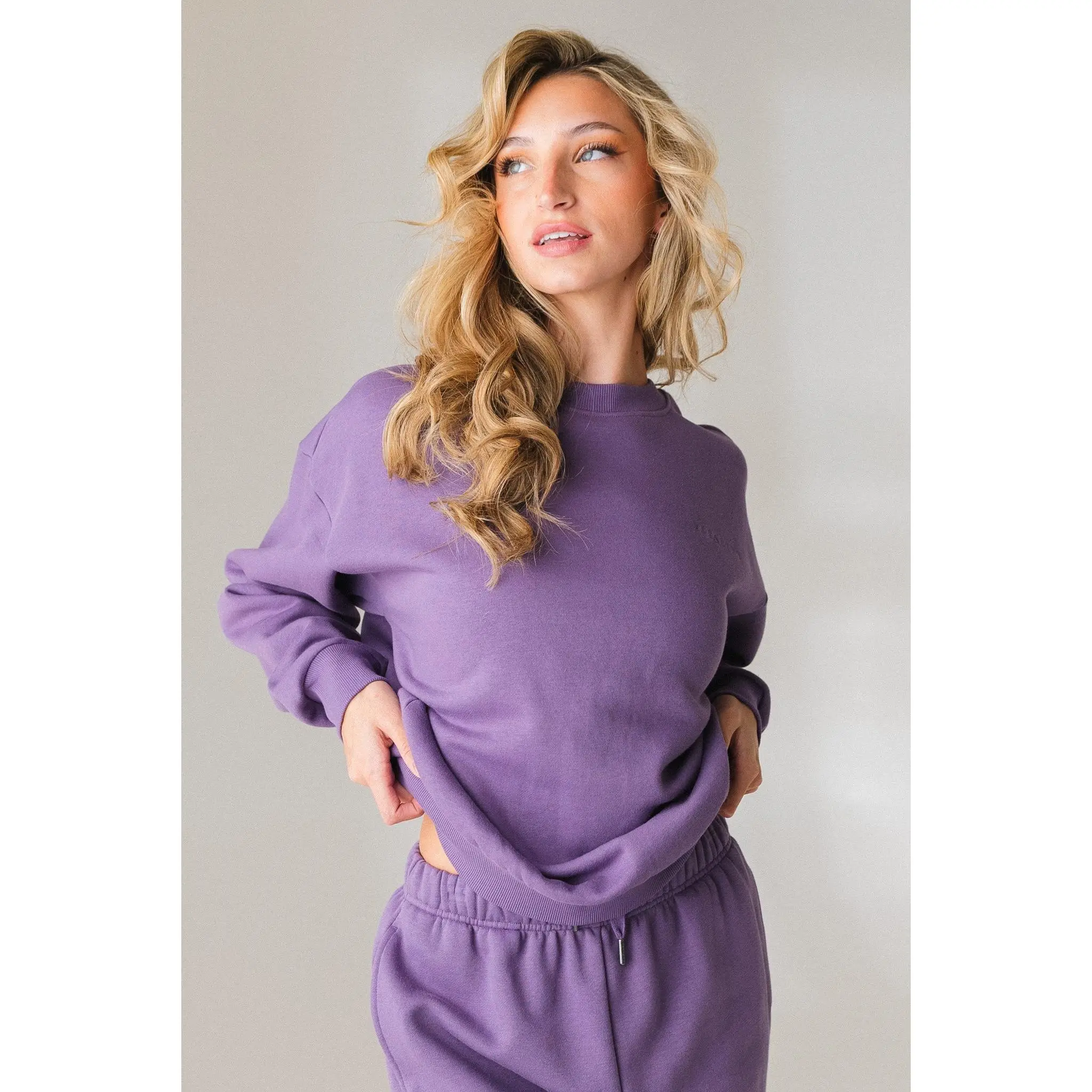 Vitality Cozy® Uni Crew - Violet