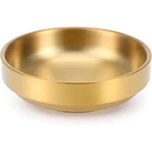 Stainless Steel Round Paper Clip & Pen Holder Organizer Cute Elegant Gold Desk Organizer Accessories for Office Decor Supplies