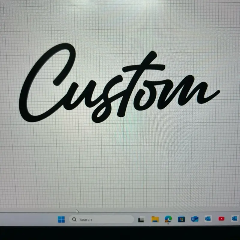 Custom Name Decal - Holographic & Colorful Vehicle Accessory for Unique Car Customization