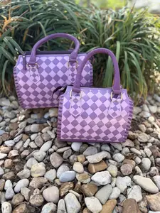 Purple & Lavender Checkered Speedys
