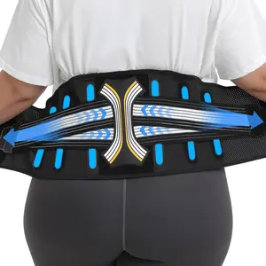 DIKEXI Back Brace for Lower Back Pain Decompression Lumbar Support Belt with 3D Lumbar Pad for Men/Women Pain Relief from Sciatica Herniated Disc ScoliosisXL (Waist: 41"- 46")