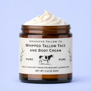 Pure (Unscented) Whipped Tallow Cream