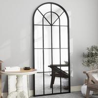 Farmhouse Mirror-black