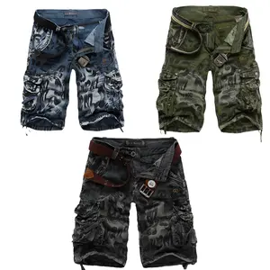 Work Shorts Breathable Pants Summer Mens Casual Shorts Fashion Camouflage Multi Pocket Zipper Loose Combat Gift Y2K Streetwear TikTok Viral Trend Summer Outfit Casual Outdoor Tactical Shorts Hip Hop Style Trendy Aesthetic High Street Fashion