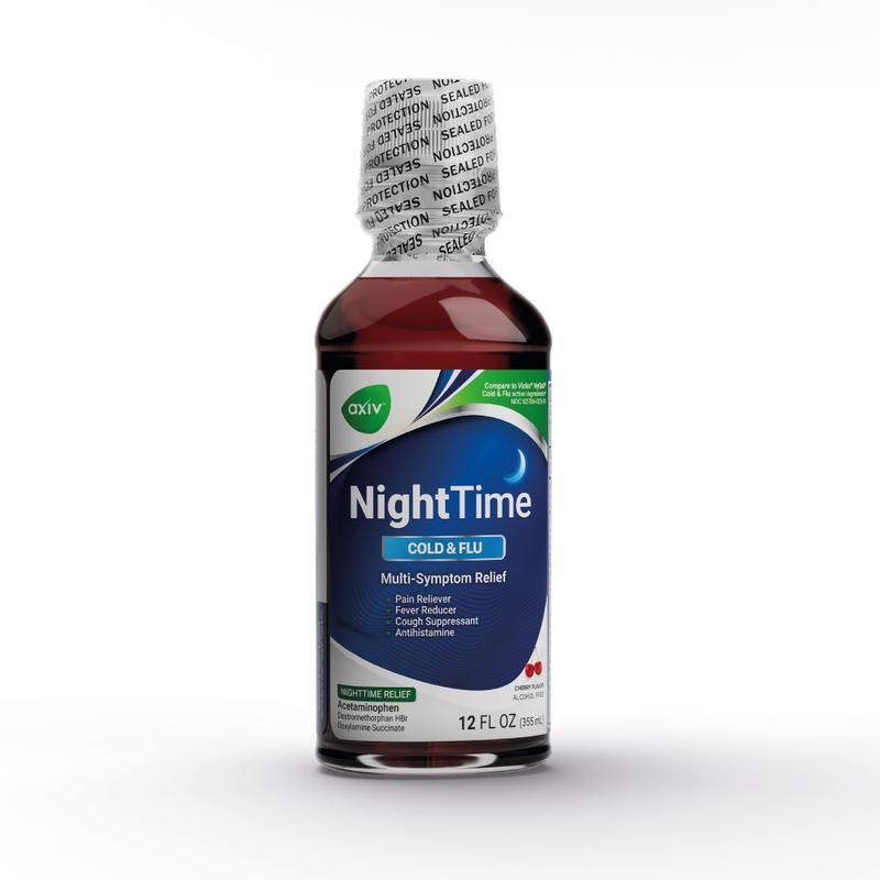 AXIV NightTime Liquid 12 Fl Oz Healthcare Vitamin Supplement