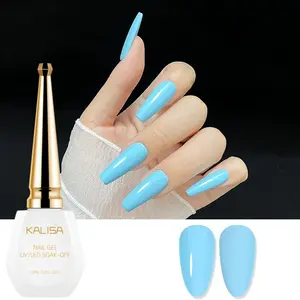 Kalisa Nail Polish Gel, Light Blue Color, Spring Summer Collection 2026, 15ML Liquid Formula, Perfect for Manicure & Pedicure