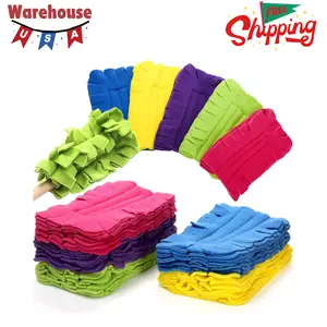 15 Pieces Reusable Duster Refill, 360° Heavy Duty Fleece Duster Pads Refills