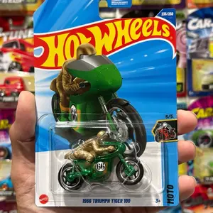 Hw Treasure Hunt 1966 Triumph tiger diecast motorcycle