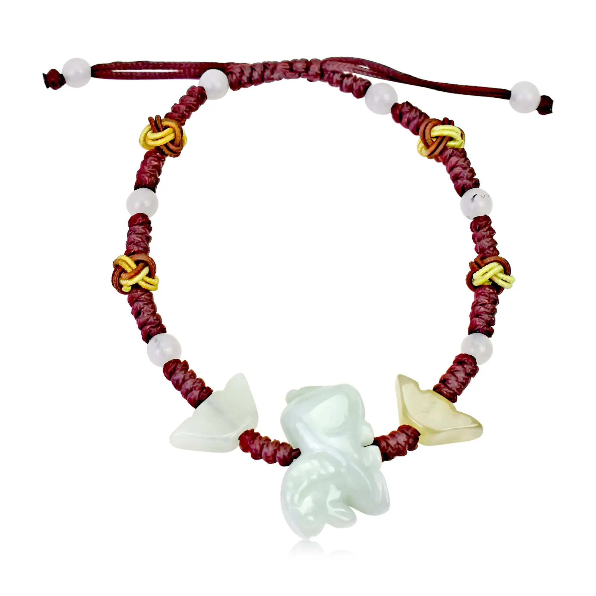 Discover Peace and Prosperity with the Year of the Sheep Jade Beaded Bracelet