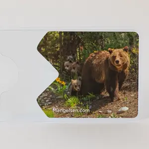 National Park Pass Sleeves by Thomas D Mangelsen- The Gift of Grizzly 399