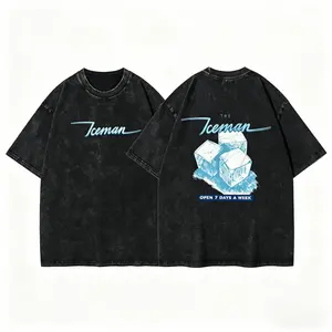 "Ice Man" Drake Retro 3.0 T-shirt, unisex rap shirt, rap T-shirt, music fan shirt, rapper merchandise gift, gift for him, gift for her, Y2K women's and men's patterned T-shirt top, round neck clothing
