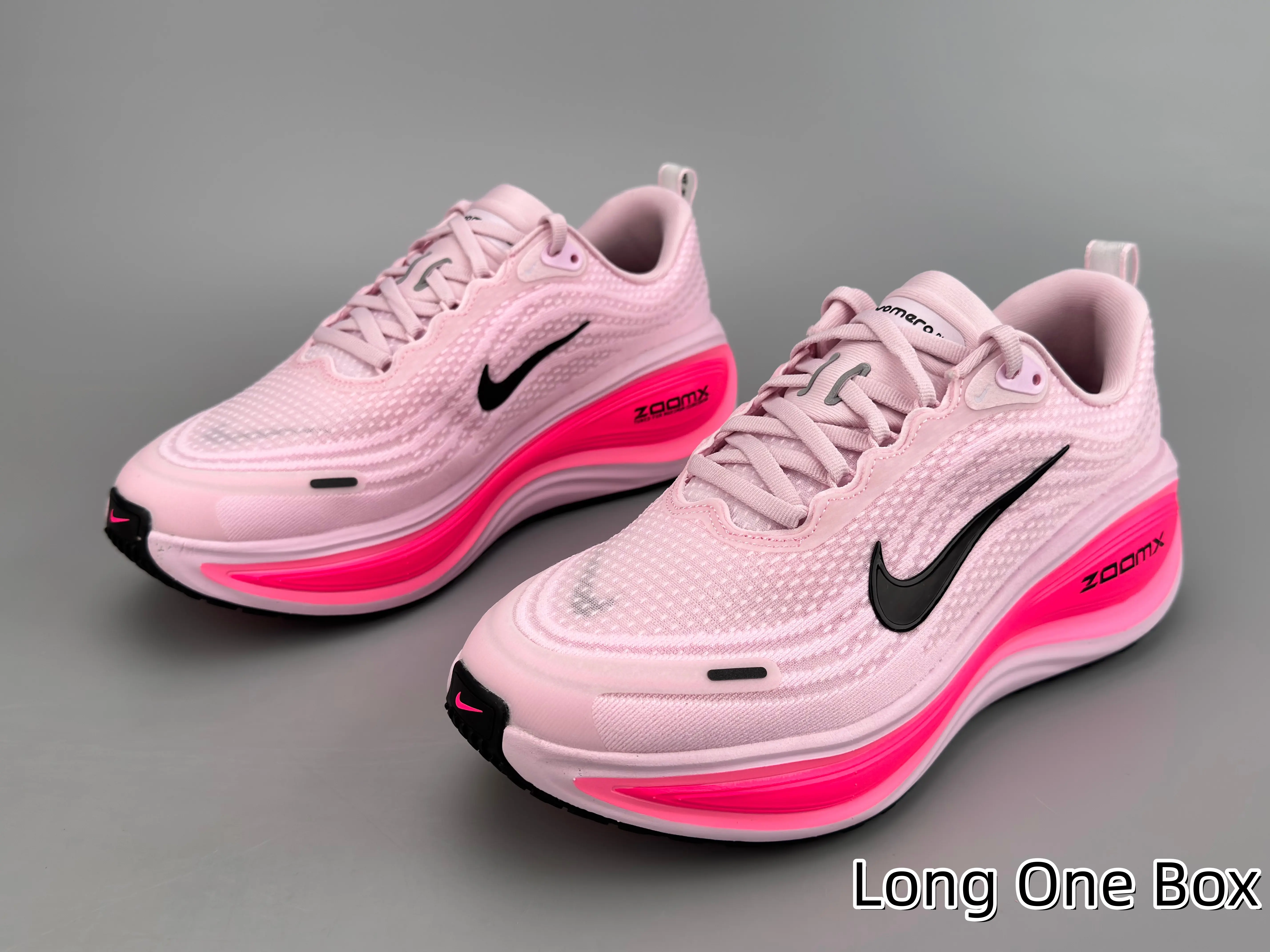 Soft Daily Jogging Sneakers - Light Pink Breathable Mesh Knit Upper, Bright Hot Pink Plush Cushion Midsole, Grippy Hollow Anti-slip Rubber Outsole - Ideal for Gym, Walks - Relieves Ft. Soreness From All-day Standing
