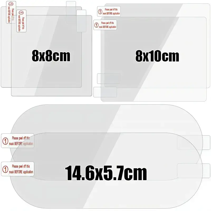 2026 New Car Electrostatic Sticker Auto Transparent Seamless Windshield Double-sided Stickers Paste Film for Car DVR Holder Bracket Hook For your Cars