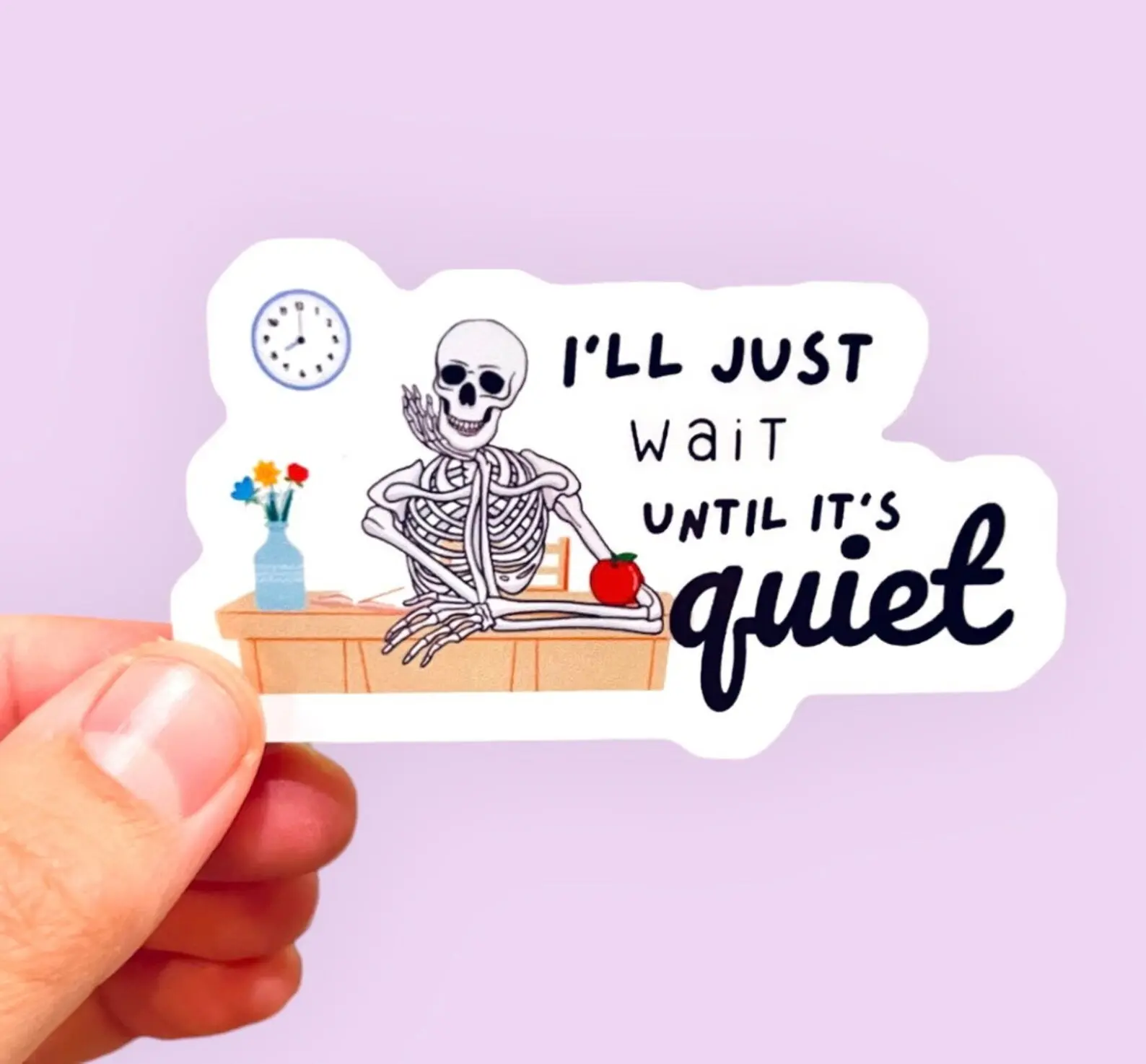 Funny Teacher Sticker |Teacher Appreciation Week Stickers | Gifts for Teachers | Thank You Gift | Vinyl Sticker | Funny