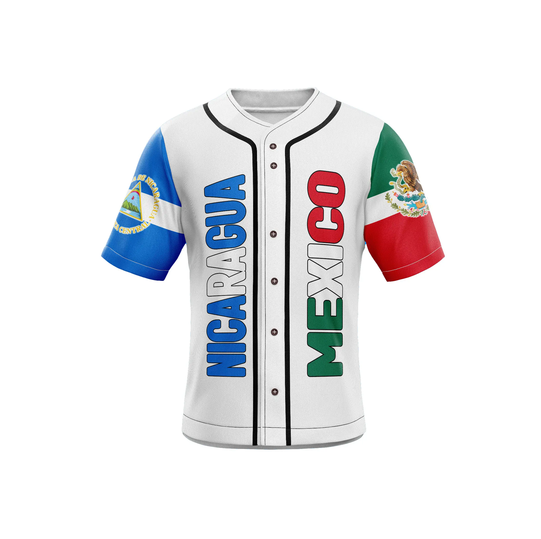 Mexico and Nicaragua Jersey design, Street wear, Unisex
