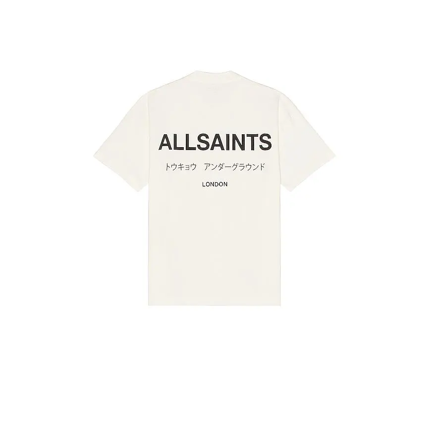 ALLSAINTS Underground Crew in Ashen White ALLSAINTS Underground Crew in Ashen White