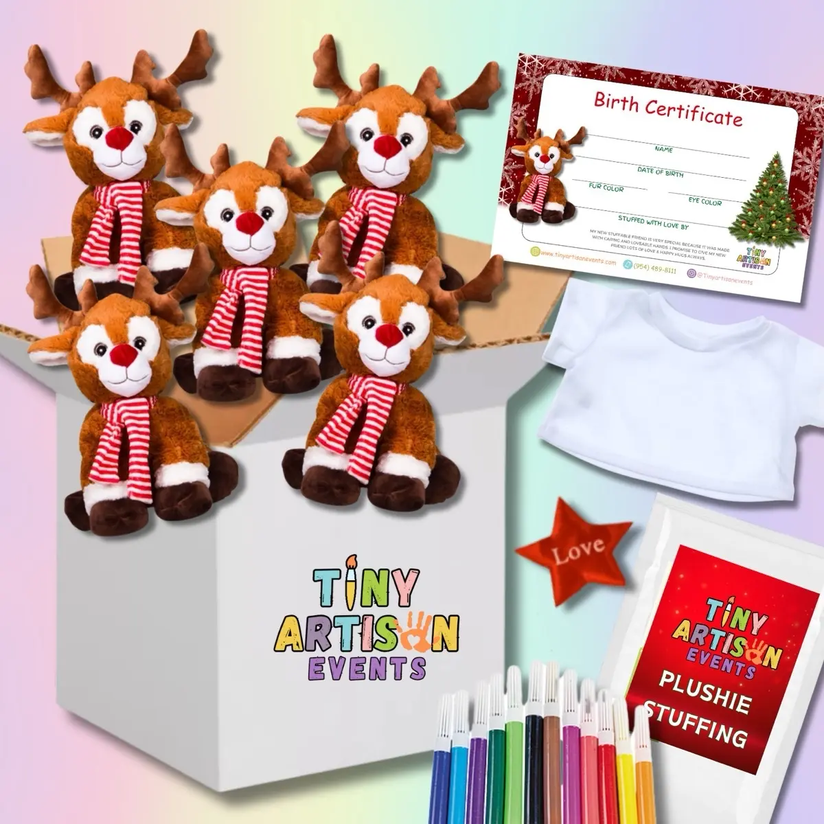 Christmas Plushie Party Kits