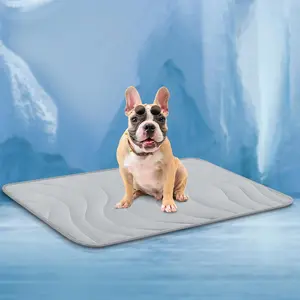 Cooling Mat for Dogs, 28"x22" Self-Cooling Dog Bed with Arc-Chill Technology, Non-Slip Washable Pet Cooling Pad for Small & Medium Dogs, Indoor Outdoor Kennel Floor Use