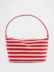 [FLASH SALE] Crochet Stripe Mini Bag