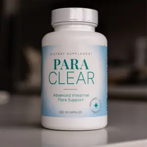 ParaClear Parasite Cleanse and Detox - Flushes out Parasites, Bloating and Constipation -100% Natural Health Supplement