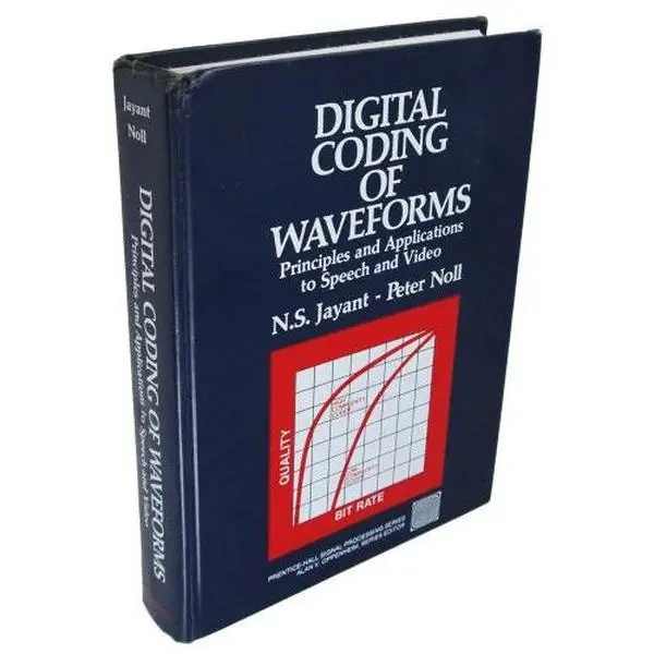 USED Book - Digital Coding of Waveforms: Principles and Applications to Speech and Video (Prentice-hall Signal Processing Series) by N. S. Jayant (Hardcover) - english