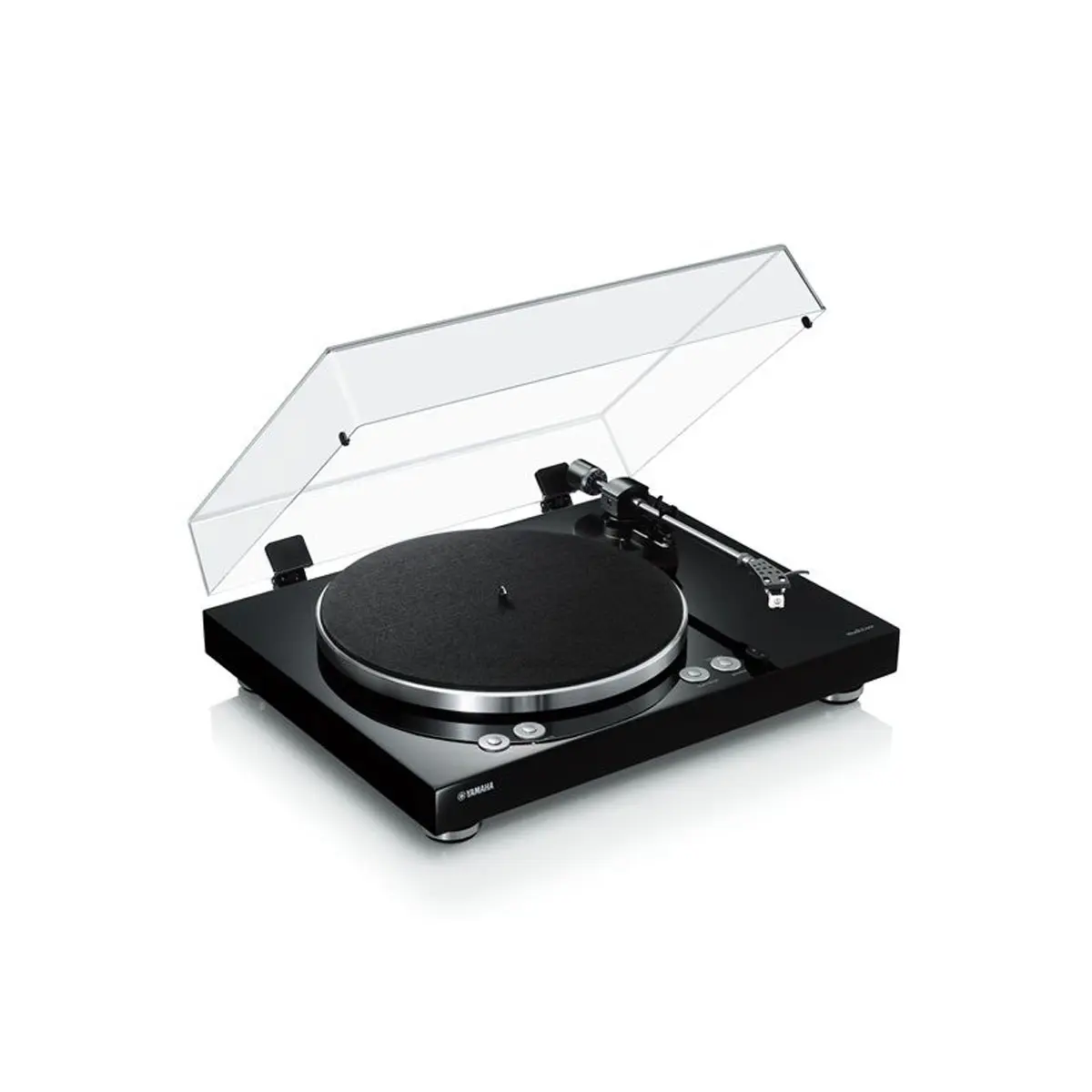 Yamaha MusicCast VINYL 500 Wireless Two-Speed Stereo Wi-Fi Turntable, White