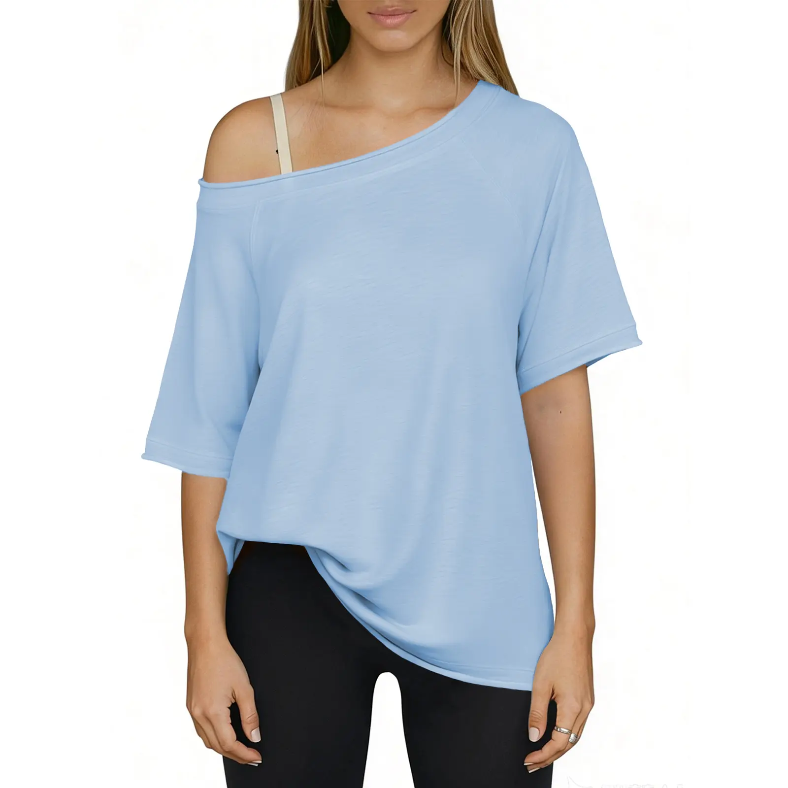 Sky Blue-Short sleeves