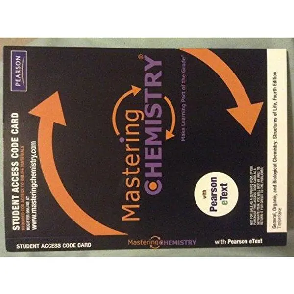 USED-General, Organic, and Biological Chemistry (Custom for Gpc) Vol 1 by Karen C. Timberlake (Paperback)