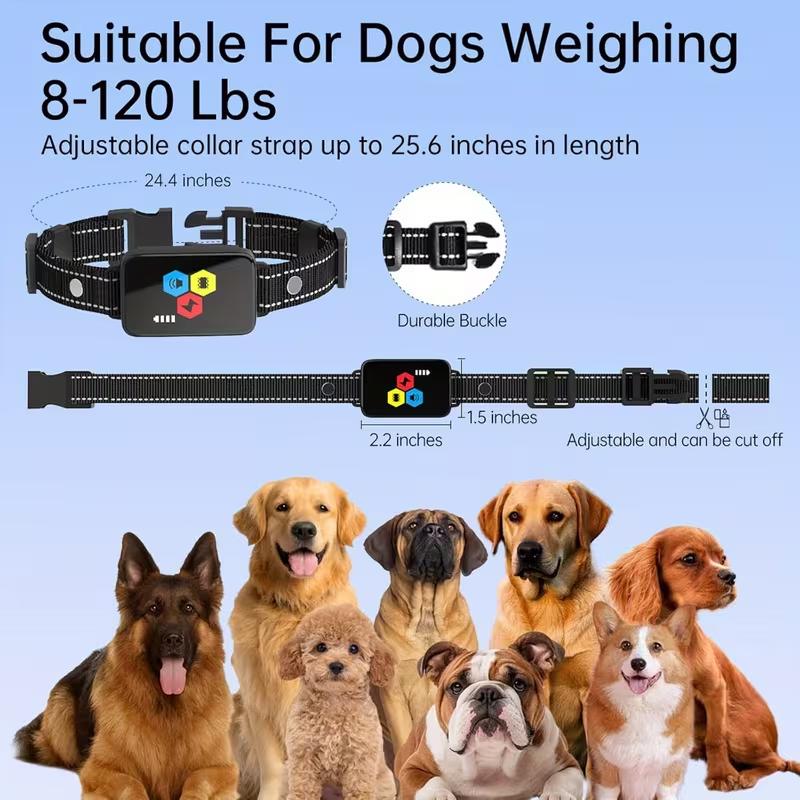 Professional 800M Remote Dog Shock Collar, 3 Modes Safety Training Device for All Breeds and Sizes