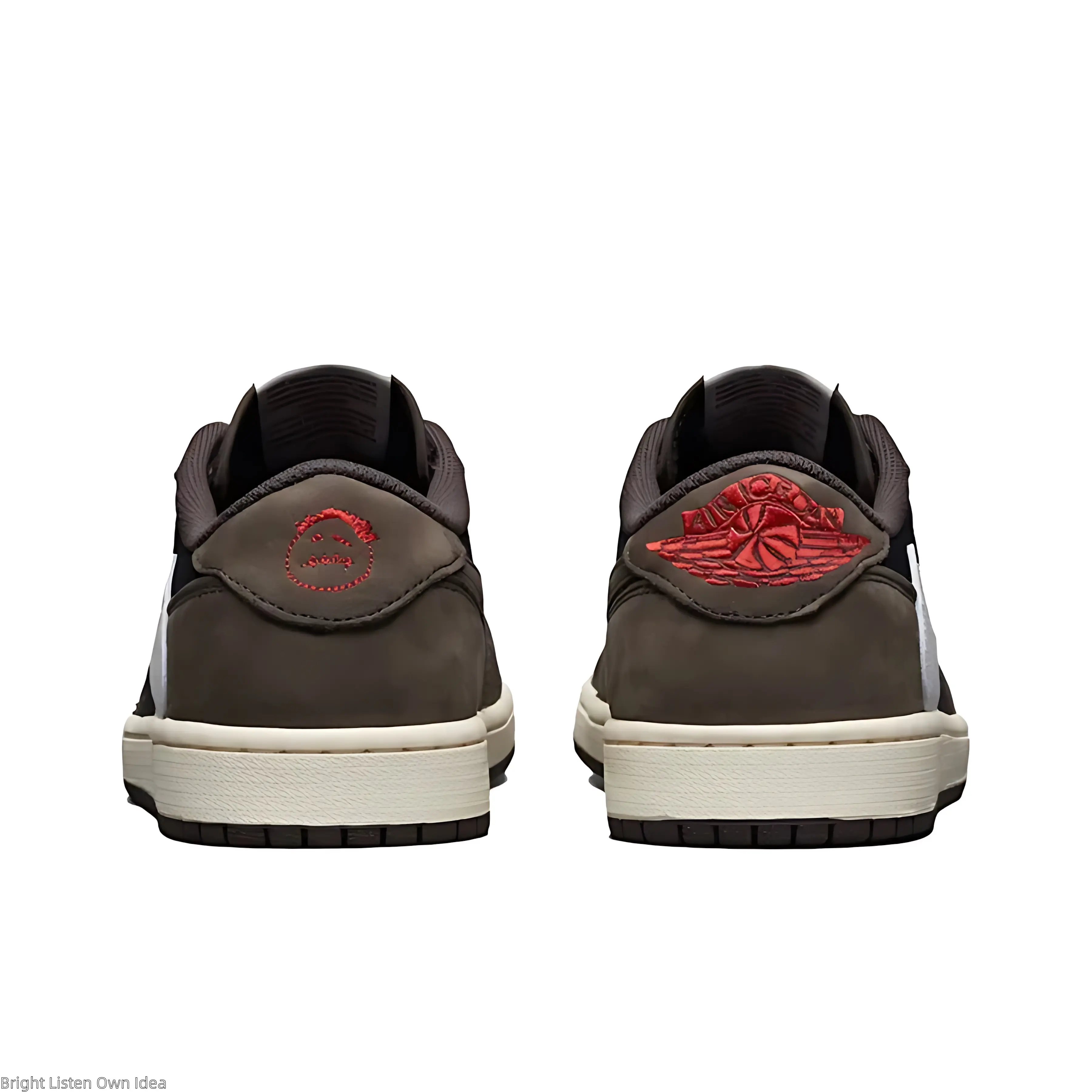 Low Top Retro Skate Sneakers | Unisex | Brand New Sealed with Original Shoe Box | Dark Brown Black Upper | Soft Synthetic Leather Fashion Shoes for Men Women