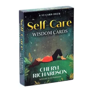 Self-Care Wisdom Cards Oracle Deck, Inspirational Guidance & Insightful Answers, Perfect for Personal Growth & Wellness