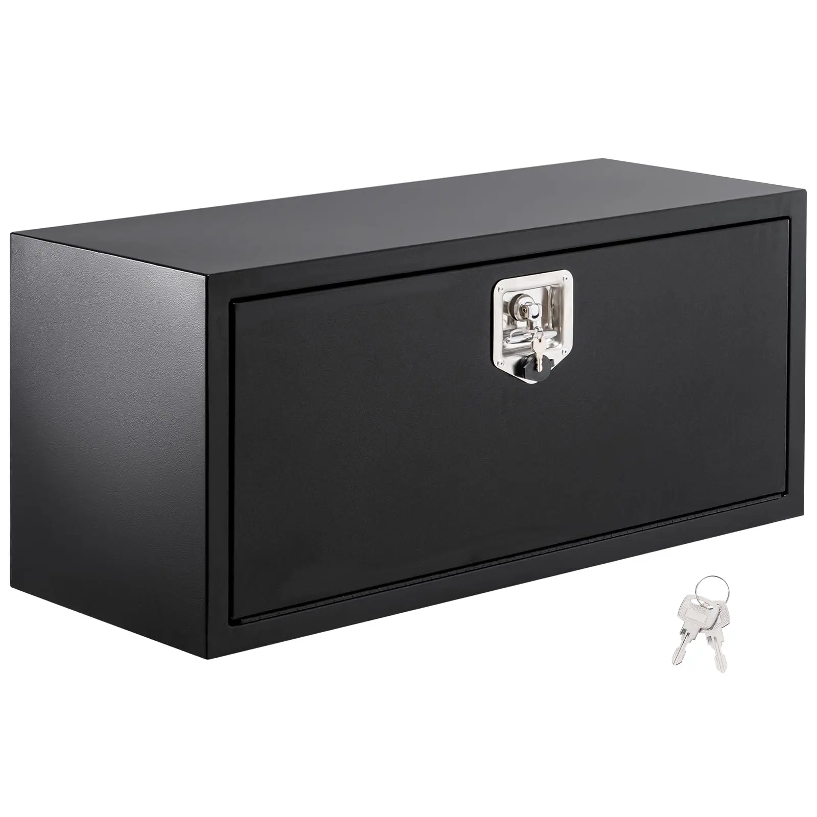 Garvee underbody truck box made of black steel, with lock, waterproof, durable, toolbox, storage, organizer for tools