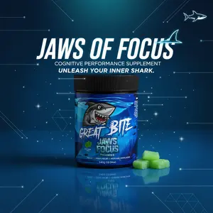 Jaws of Focus Gummies- Energy, Stress Relief and Focus