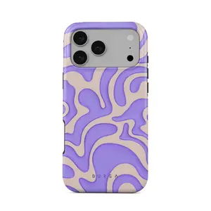 BURGA Y2Kool  iPhone Case for iPhone 11–17 Pro Max Plus Air – Retro Cloud Aesthetic Phone Case, Cute Airy Sky Design, Shockproof Protective Cover, MagSafe & Wireless Charging Compatible Gift for Her