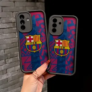 Fashion Hot Luxury Barcelonaes Phone Case for Samsung Galaxy a Series, Soft Tpu Shockproof Back Cover for 4g 5g Models